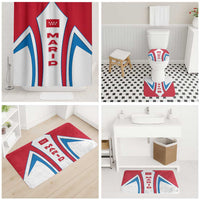 Madrid Flag Bathroom Set Autonomous Community of Spain - Wonder Print Shop