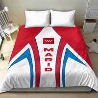 Madrid Flag Bedding Set Autonomous Community of Spain - Wonder Print Shop