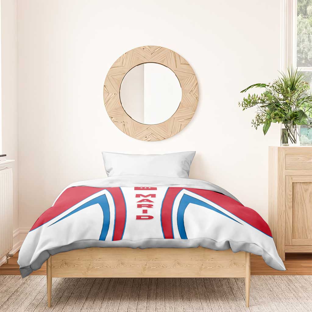 Madrid Flag Bedding Set Autonomous Community of Spain - Wonder Print Shop