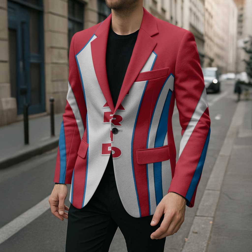 Madrid Flag Blazer Autonomous Community of Spain - Wonder Print Shop