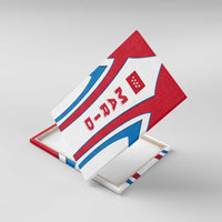 Madrid Flag Canvas Wall Art Autonomous Community of Spain - Wonder Print Shop