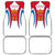Madrid Flag Car Mats Autonomous Community of Spain - Wonder Print Shop