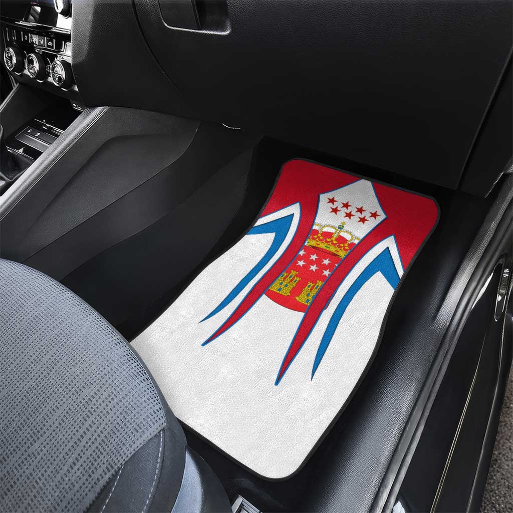 Madrid Flag Car Mats Autonomous Community of Spain - Wonder Print Shop