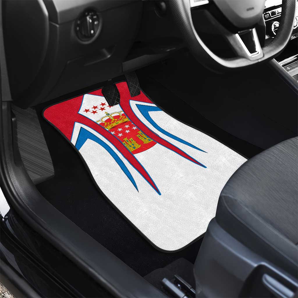 Madrid Flag Car Mats Autonomous Community of Spain - Wonder Print Shop
