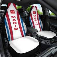 Madrid Flag Car Seat Cover Autonomous Community of Spain - Wonder Print Shop