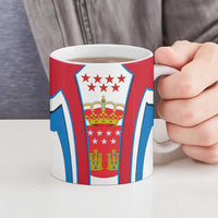 Madrid Flag Ceramic Mug Autonomous Community of Spain - Wonder Print Shop