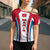Madrid Flag Cross Shoulder Shirt Autonomous Community of Spain - Wonder Print Shop