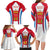 Madrid Flag Family Matching Long Sleeve Bodycon Dress and Hawaiian Shirt Autonomous Community of Spain - Wonder Print Shop
