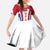 Madrid Flag Family Matching Summer Maxi Dress and Hawaiian Shirt Autonomous Community of Spain - Wonder Print Shop