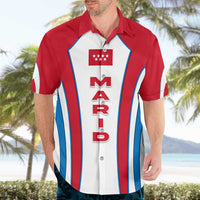 Madrid Flag Hawaiian Shirt Autonomous Community of Spain - Wonder Print Shop