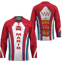 Madrid Flag Hockey Jersey Autonomous Community of Spain - Wonder Print Shop