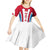 Madrid Flag Kid Short Sleeve Dress Autonomous Community of Spain - Wonder Print Shop