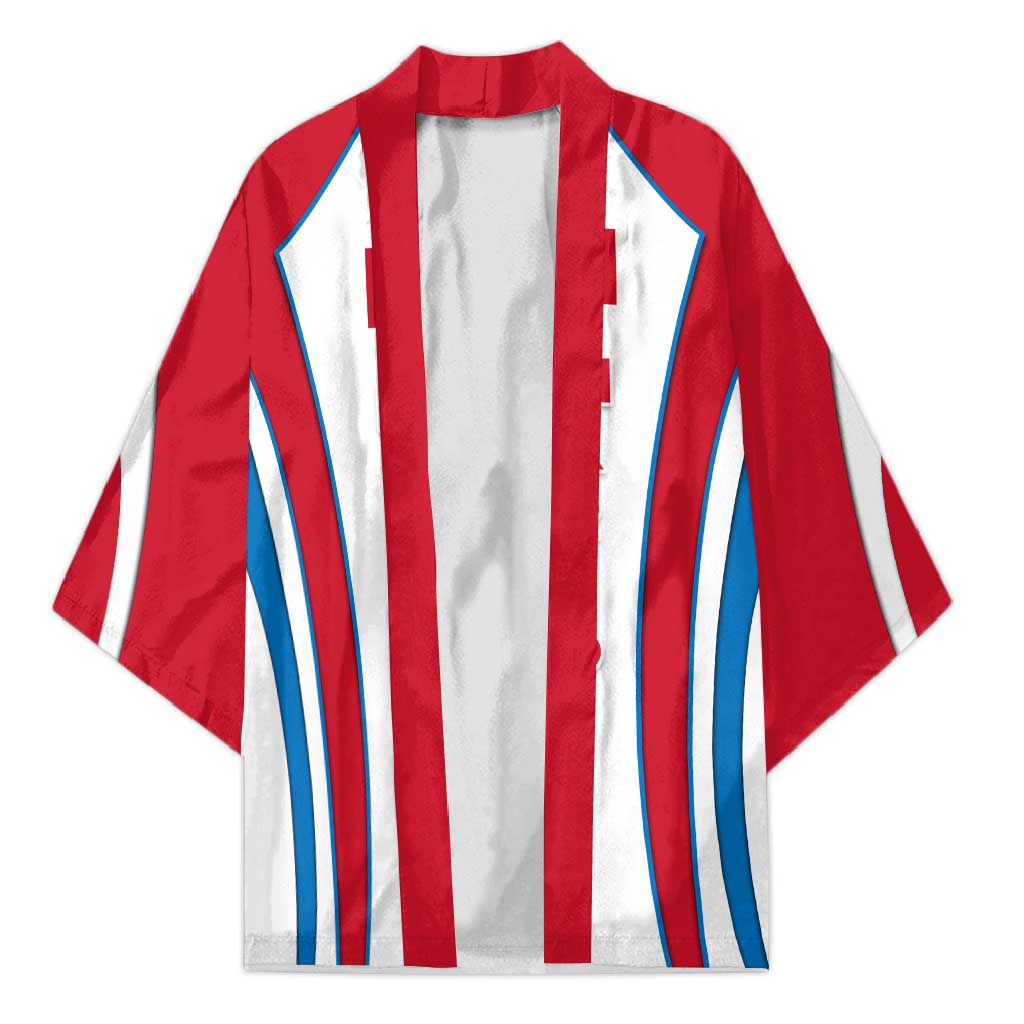 Madrid Flag Kimono Autonomous Community of Spain - Wonder Print Shop