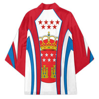 Madrid Flag Kimono Autonomous Community of Spain - Wonder Print Shop