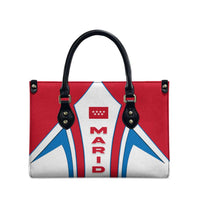 Madrid Flag Leather Bag Autonomous Community of Spain - Wonder Print Shop