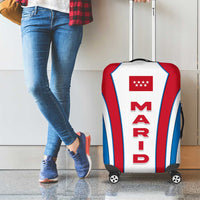Madrid Flag Luggage Cover Autonomous Community of Spain - Wonder Print Shop