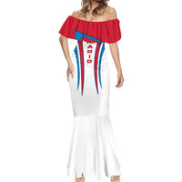 Madrid Flag Mermaid Dress Autonomous Community of Spain - Wonder Print Shop