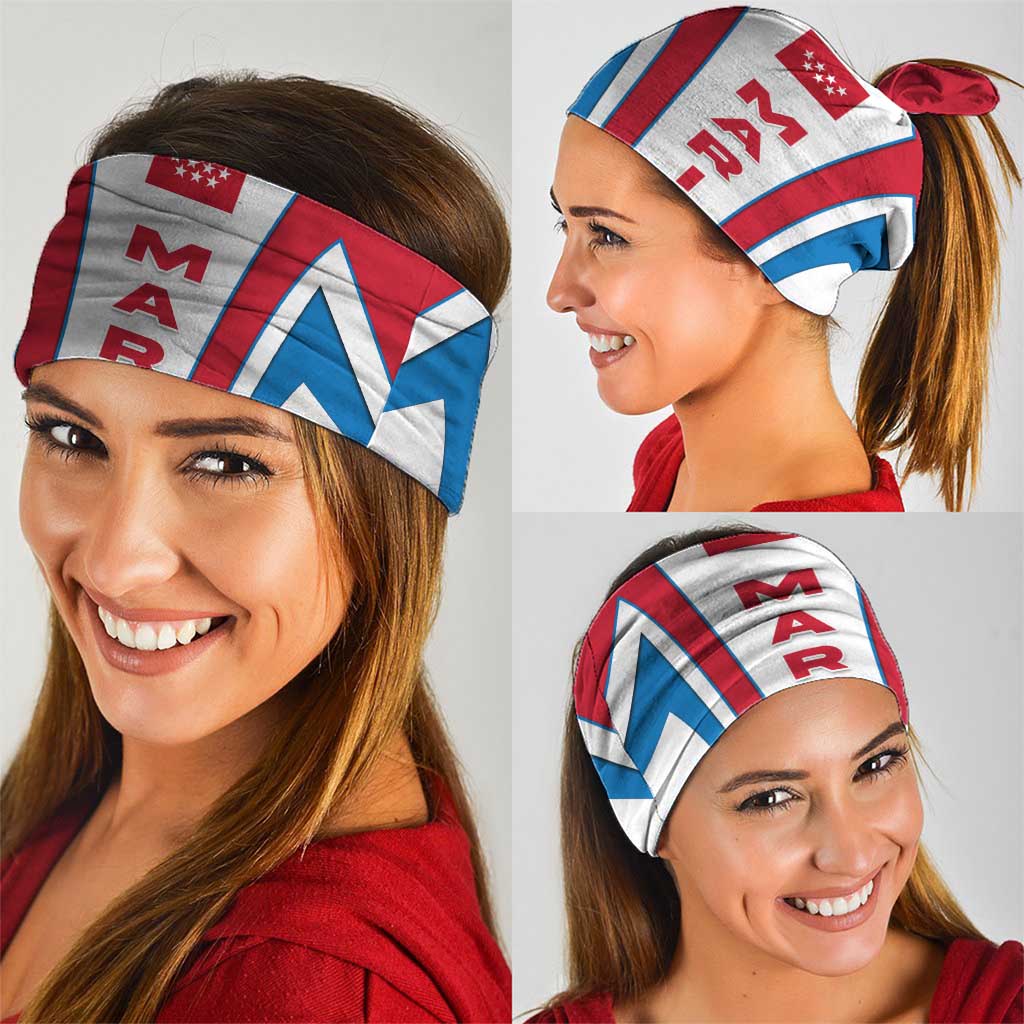 Madrid Flag Neck Gaiter Autonomous Community of Spain - Wonder Print Shop