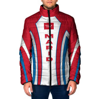 Madrid Flag Padded Jacket Autonomous Community of Spain - Wonder Print Shop