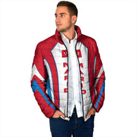 Madrid Flag Padded Jacket Autonomous Community of Spain - Wonder Print Shop