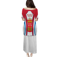 Madrid Flag Puletasi Autonomous Community of Spain - Wonder Print Shop