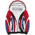 Madrid Flag Sherpa Hoodie Autonomous Community of Spain - Wonder Print Shop