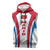 Madrid Flag Sleeveless Hoodie Autonomous Community of Spain - Wonder Print Shop