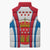 Madrid Flag Sleeveless Puffer Jacket Autonomous Community of Spain - Wonder Print Shop