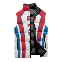 Madrid Flag Sleeveless Puffer Jacket Autonomous Community of Spain - Wonder Print Shop