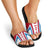 Madrid Flag Slide Sandals Autonomous Community of Spain - Wonder Print Shop