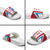 Madrid Flag Slide Sandals Autonomous Community of Spain - Wonder Print Shop