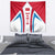 Madrid Flag Tapestry Autonomous Community of Spain - Wonder Print Shop