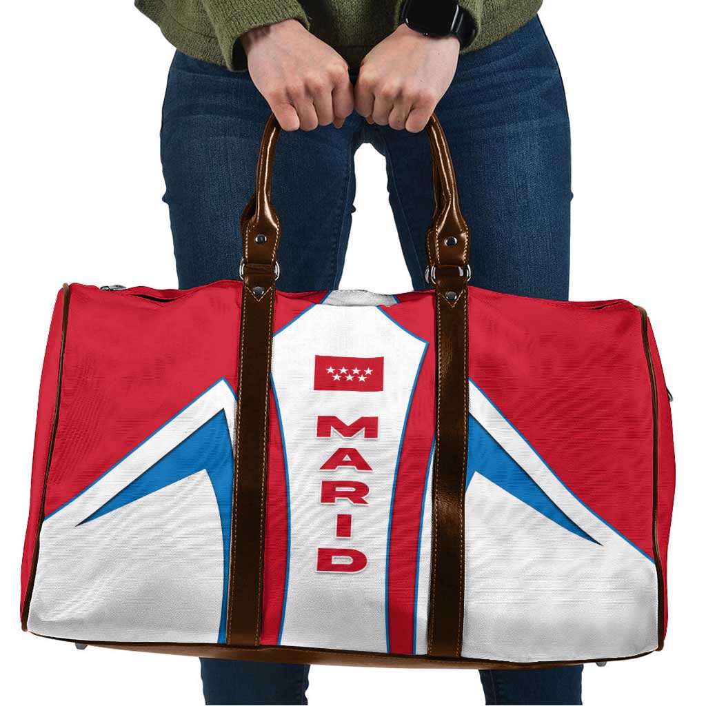 Madrid Flag Travel Bag Autonomous Community of Spain - Wonder Print Shop