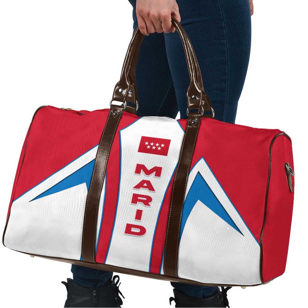 Madrid Flag Travel Bag Autonomous Community of Spain - Wonder Print Shop