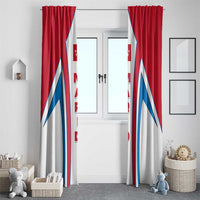 Madrid Flag Window Curtain Autonomous Community of Spain - Wonder Print Shop