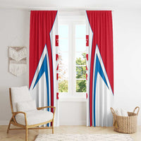 Madrid Flag Window Curtain Autonomous Community of Spain - Wonder Print Shop