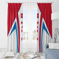 Madrid Flag Window Curtain Autonomous Community of Spain - Wonder Print Shop