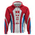 Madrid Flag Zip Hoodie Autonomous Community of Spain - Wonder Print Shop