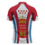 Madrid Flag Zipper Polo Shirt Autonomous Community of Spain - Wonder Print Shop