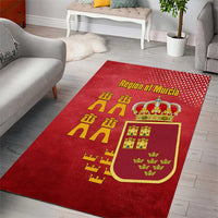 Region of Murcia Flag Area Rug Autonomous Community of Spain - Wonder Print Shop