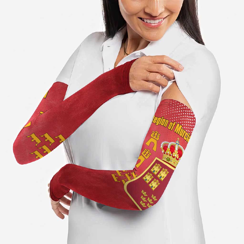 Region of Murcia Flag Arm Sleeves Autonomous Community of Spain - Wonder Print Shop
