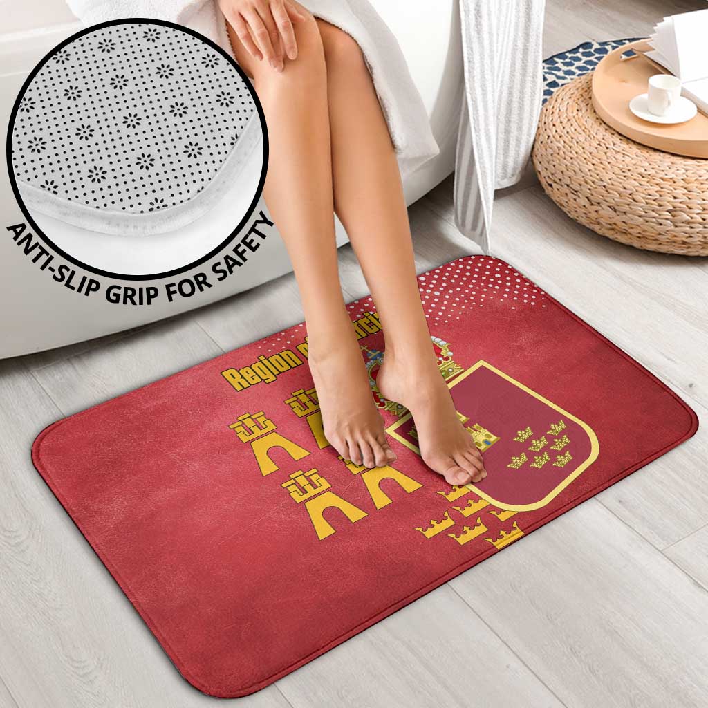 Region of Murcia Flag Bathroom Set Autonomous Community of Spain - Wonder Print Shop