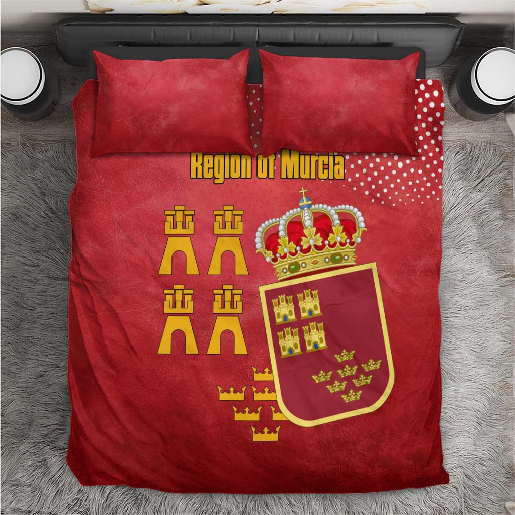Region of Murcia Flag Bedding Set Autonomous Community of Spain - Wonder Print Shop