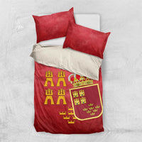 Region of Murcia Flag Bedding Set Autonomous Community of Spain - Wonder Print Shop