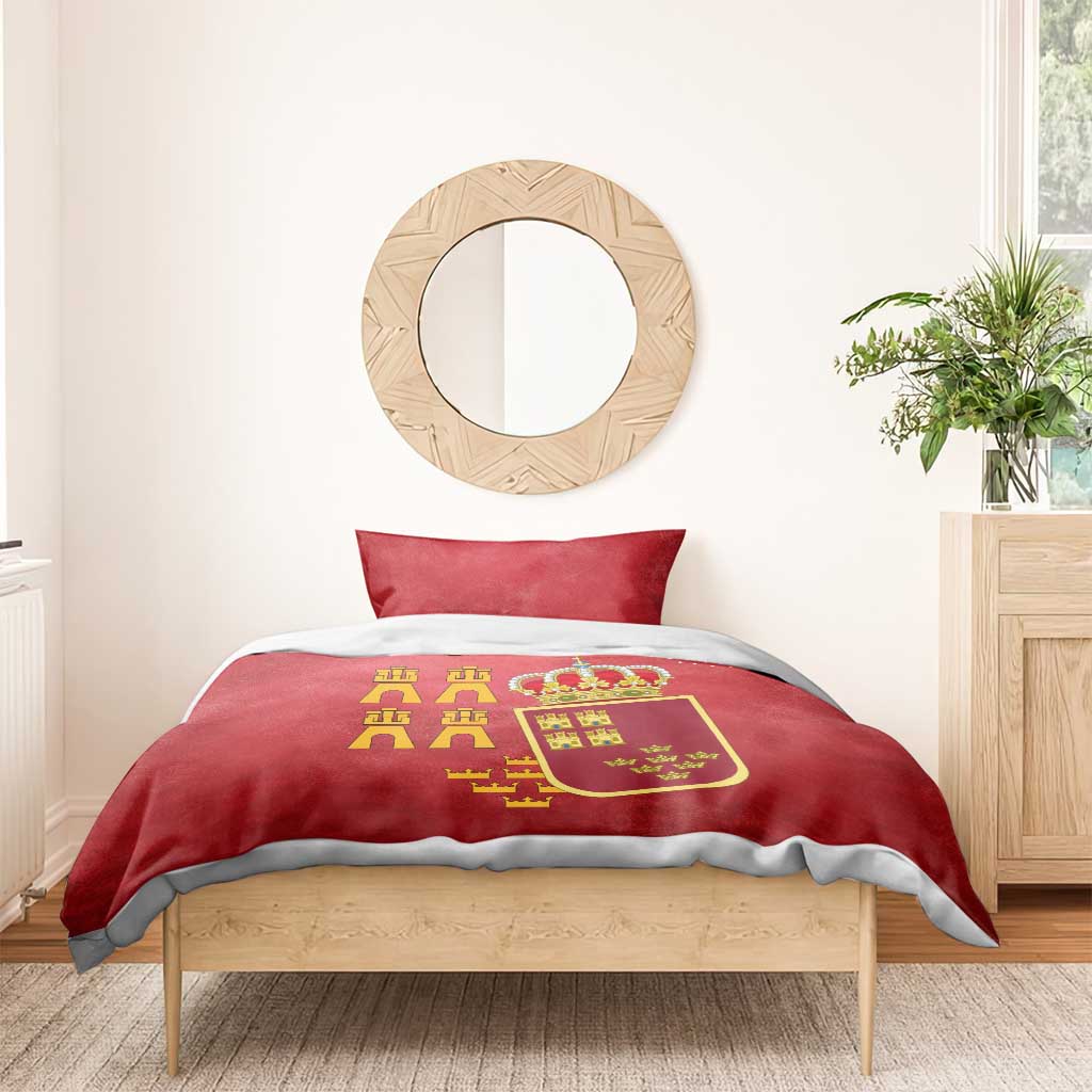 Region of Murcia Flag Bedding Set Autonomous Community of Spain - Wonder Print Shop
