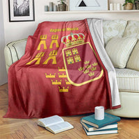 Region of Murcia Flag Blanket Autonomous Community of Spain - Wonder Print Shop