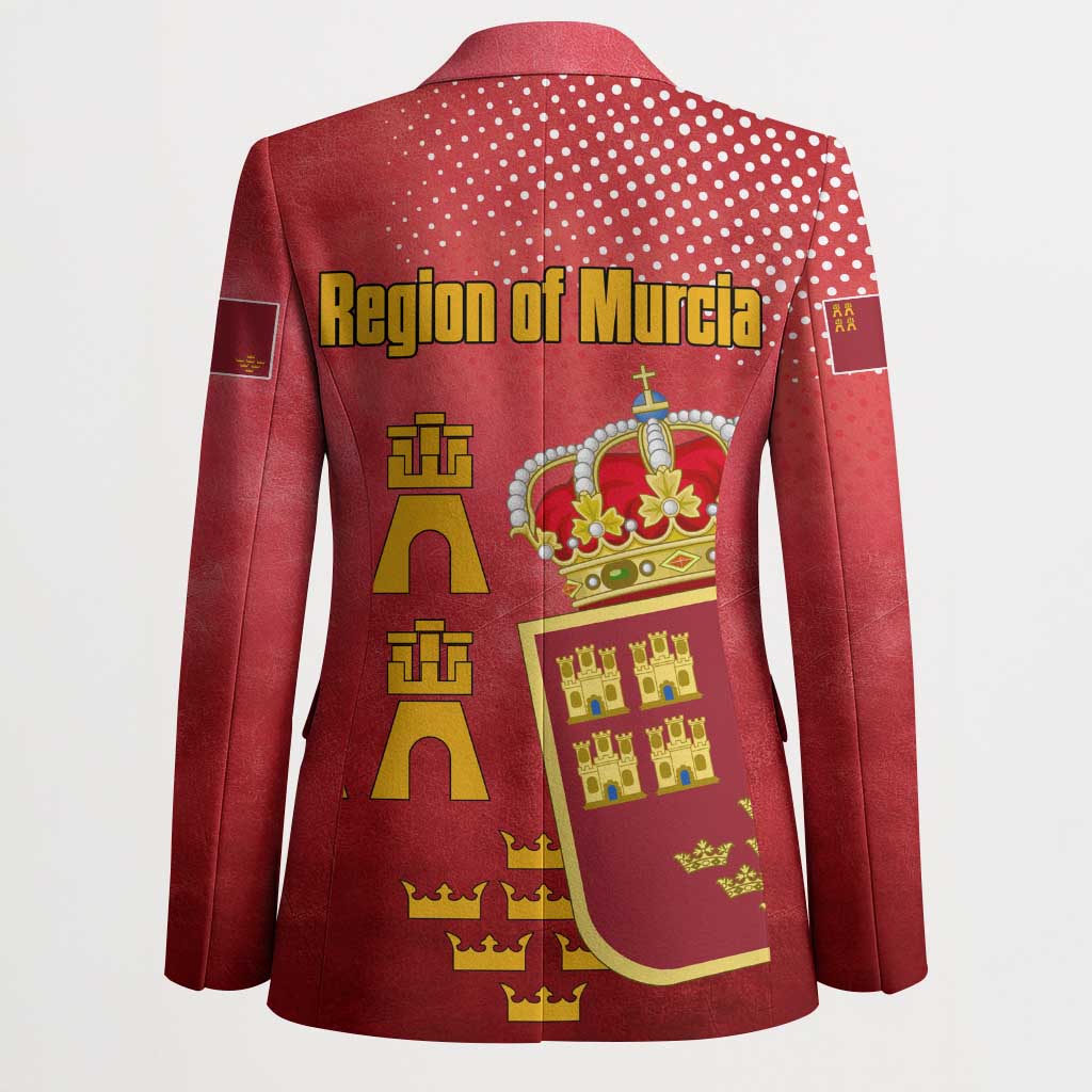 Region of Murcia Flag Blazer Autonomous Community of Spain - Wonder Print Shop