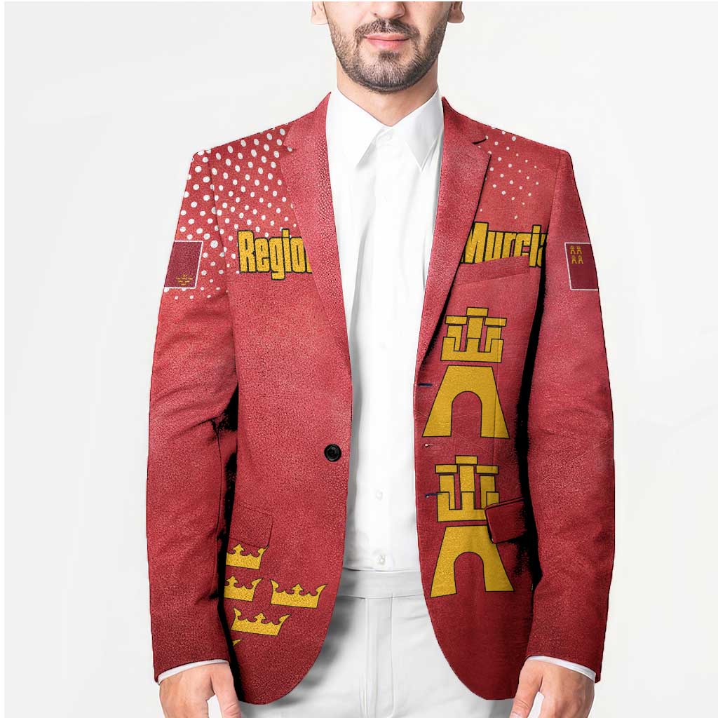Region of Murcia Flag Blazer Autonomous Community of Spain - Wonder Print Shop