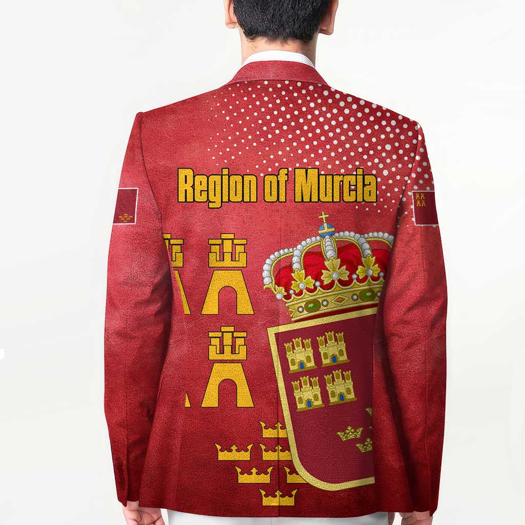 Region of Murcia Flag Blazer Autonomous Community of Spain - Wonder Print Shop