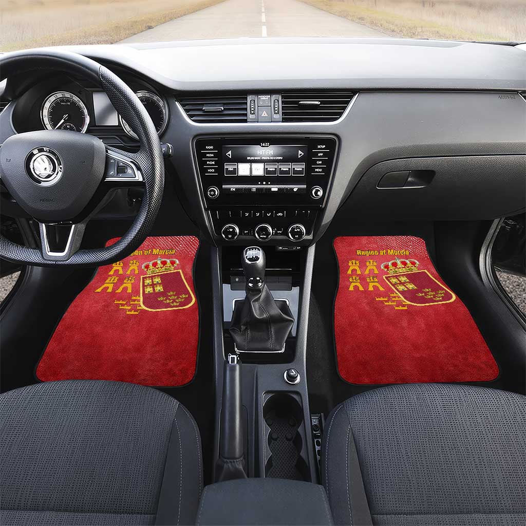 Region of Murcia Flag Car Mats Autonomous Community of Spain - Wonder Print Shop